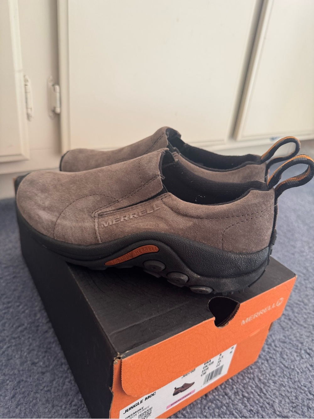 Merrell Women’s Jungle Moc in Gunsmoke - Picture 5 of 9